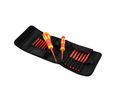 Interchangeable Blade Screwdriver Set, VDE, Ergonomisk, 16st., Spår / Pozidriv / PlusMinus / Phillips / Torx